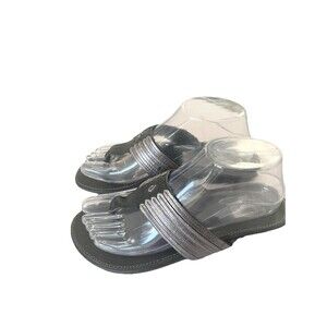 Olukai MAHINA Women's Sandals  Black / Grey US Size 7 Thing Comfort Beach